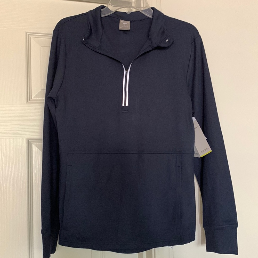 NWT Mens Balance Collection 1/4 zip athletic pullover size small